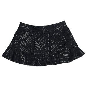 Tail Skirt Essentials Flounce  black tennis skort tiger shiny stripes M